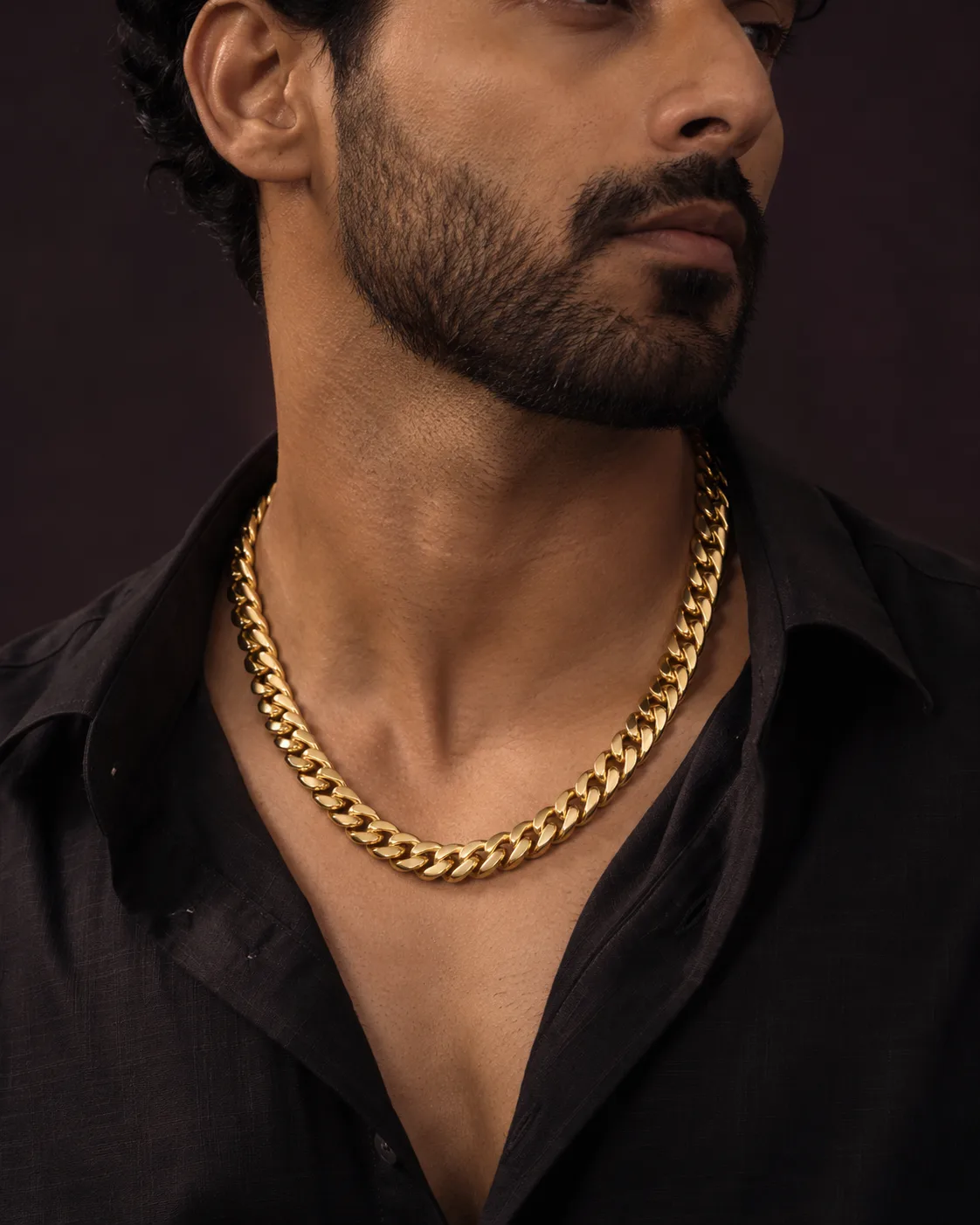 Gold Miami Cuban Chain 10mm