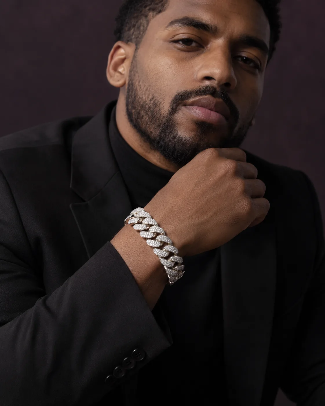 Iced Prong Cuban Bracelet